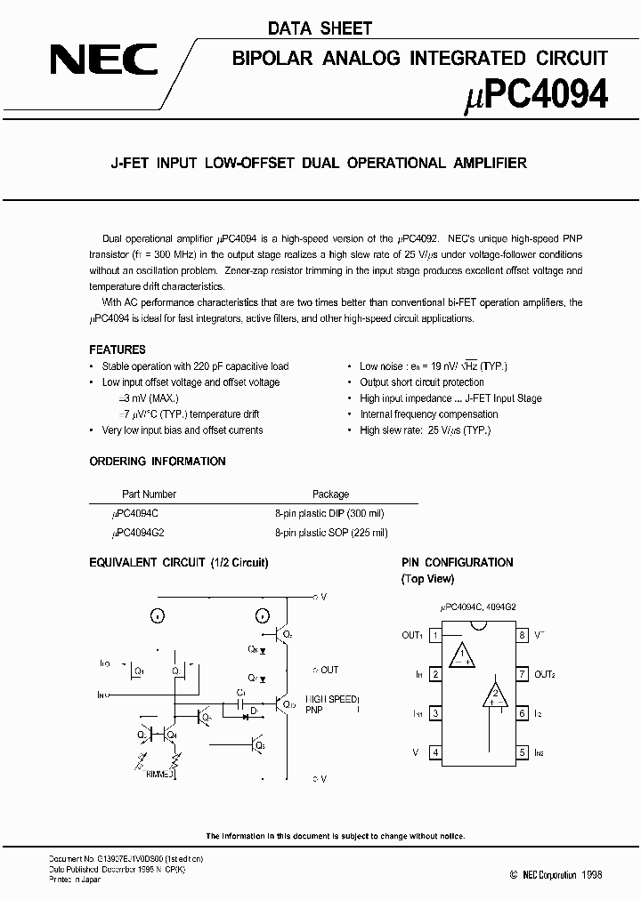 UPC4094G2_399793.PDF Datasheet