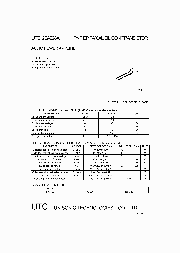 UTC2SA928A_434106.PDF Datasheet