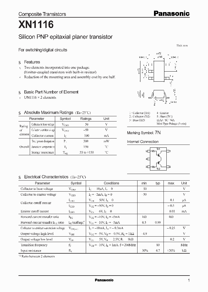 XN1116_398897.PDF Datasheet
