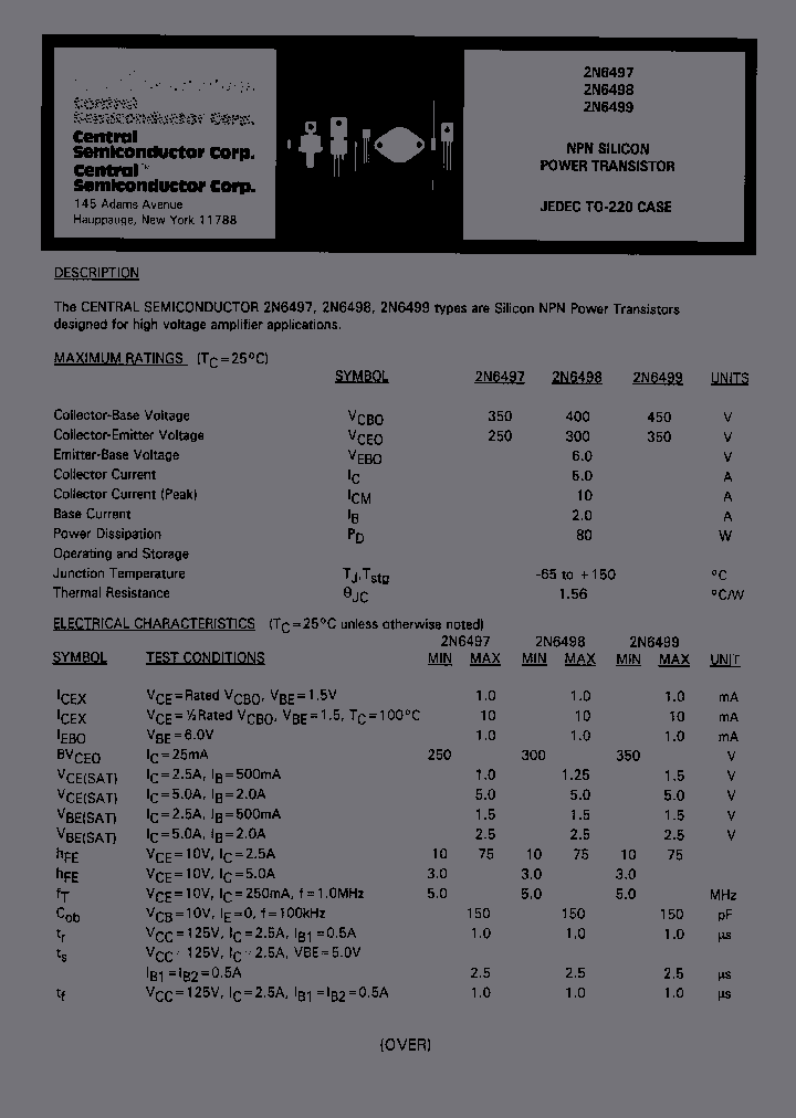 2N6497_419167.PDF Datasheet