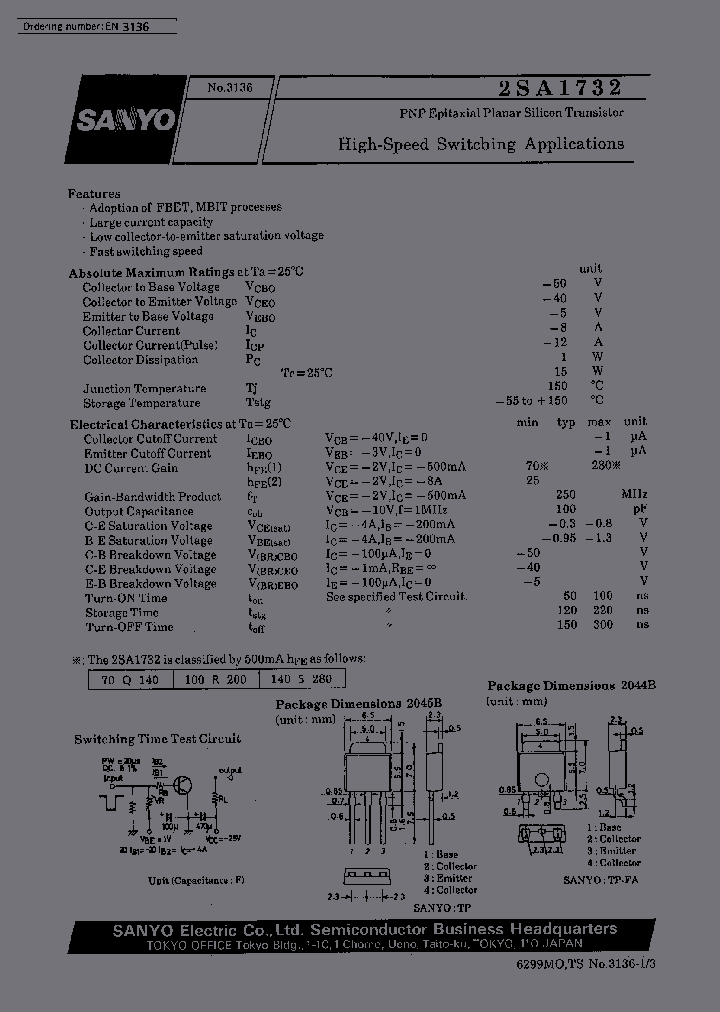 2SA1732_437370.PDF Datasheet