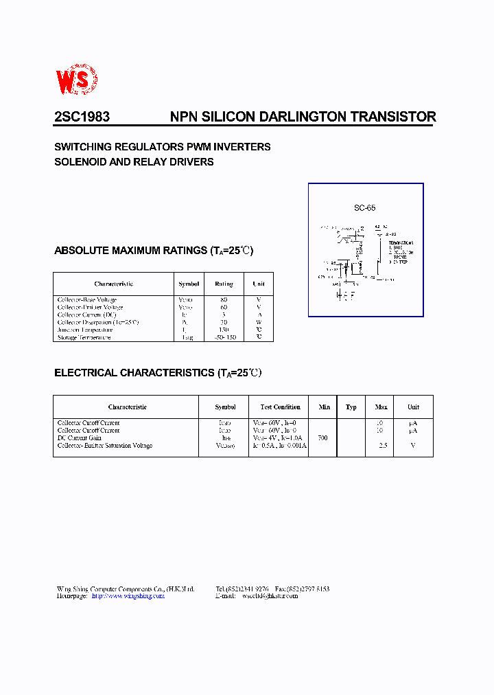 2SC1983_464453.PDF Datasheet