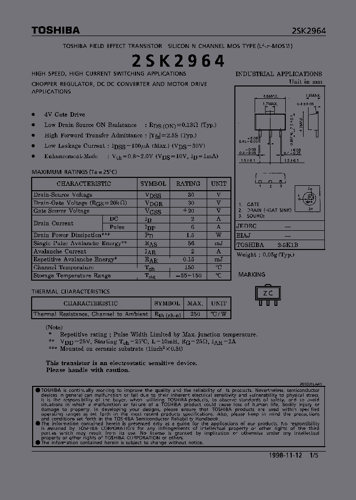 2SK2964_456815.PDF Datasheet