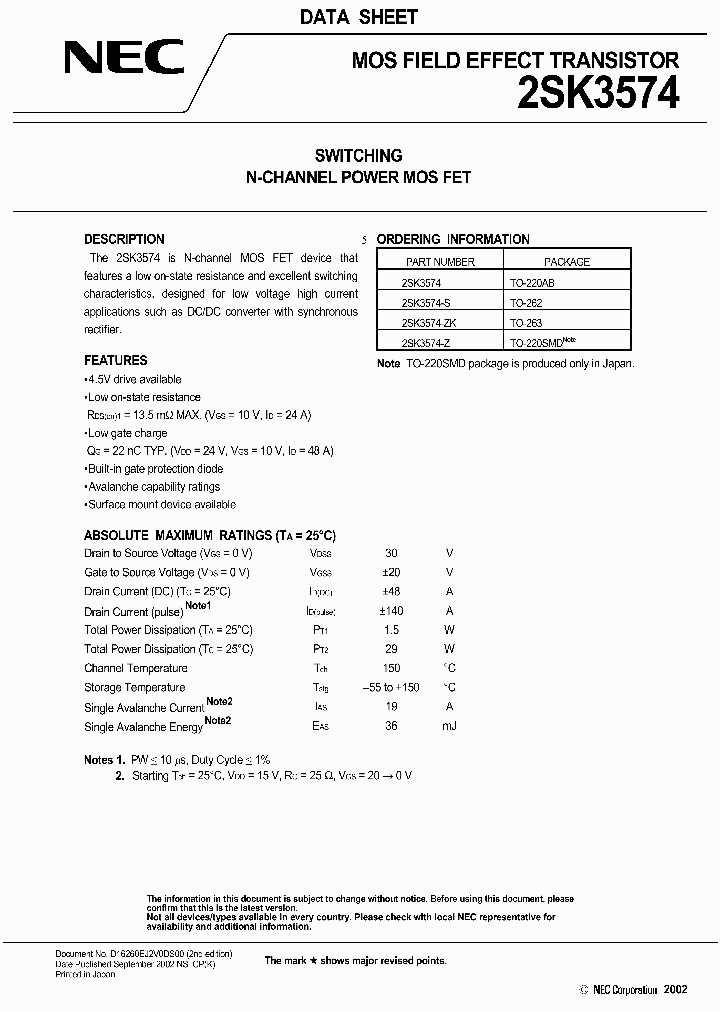 2SK3574-S_479008.PDF Datasheet