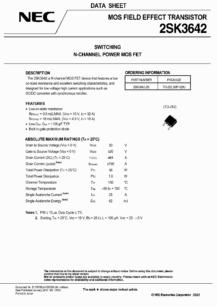 2SK3642_479016.PDF Datasheet