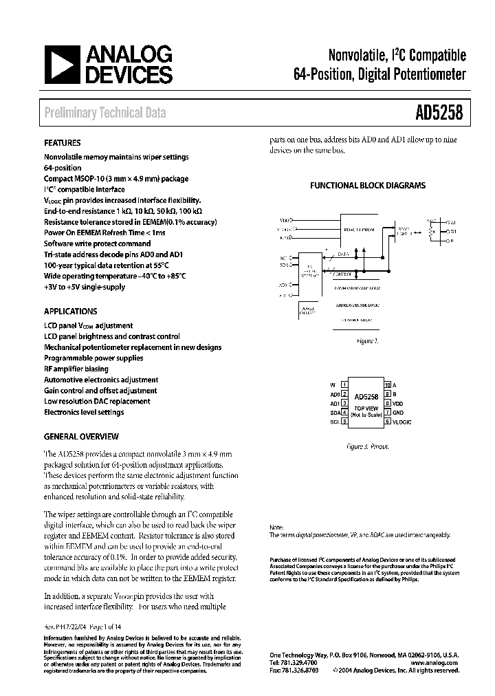 AD5258EVAL_435893.PDF Datasheet