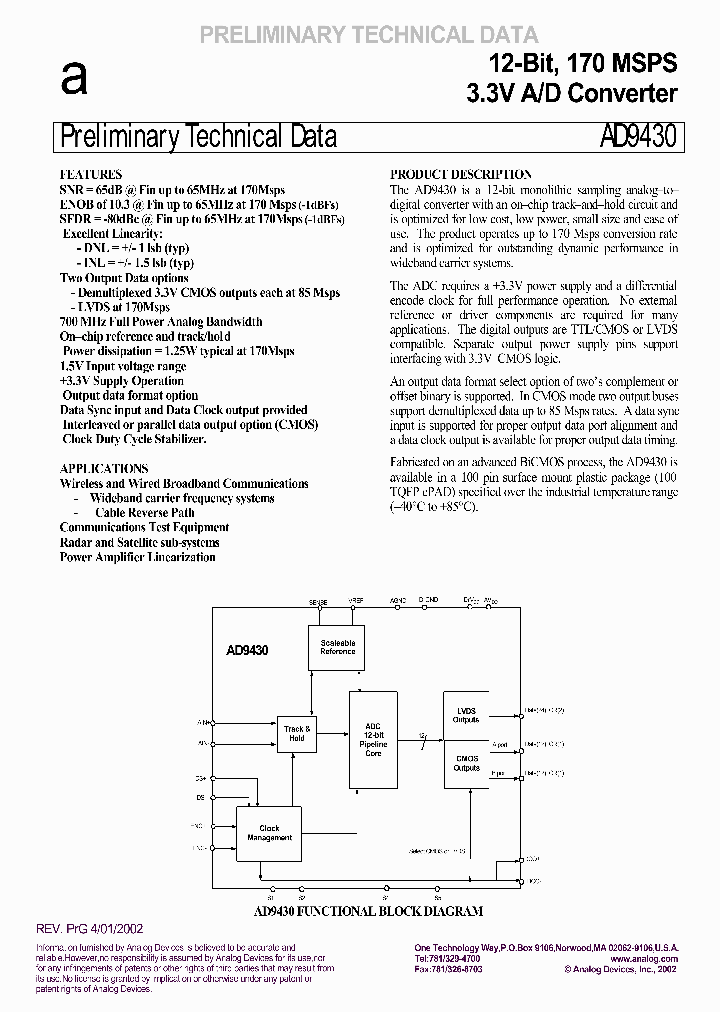 AD9430_474332.PDF Datasheet