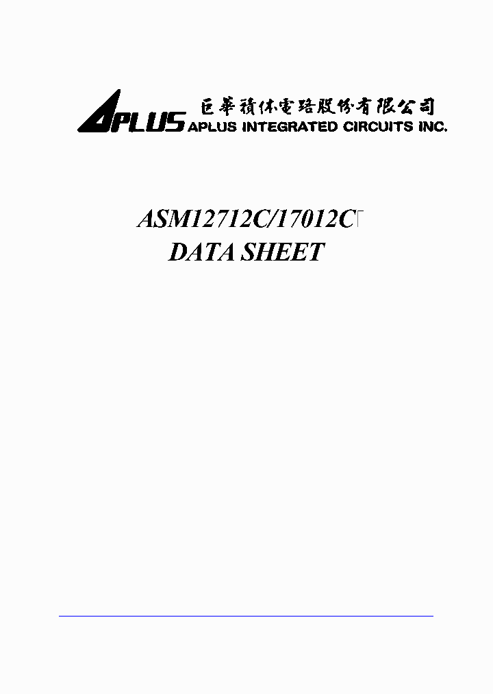 ASM17012C_458504.PDF Datasheet
