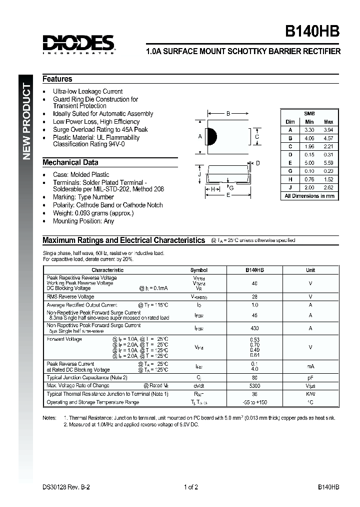 B140HB_464114.PDF Datasheet