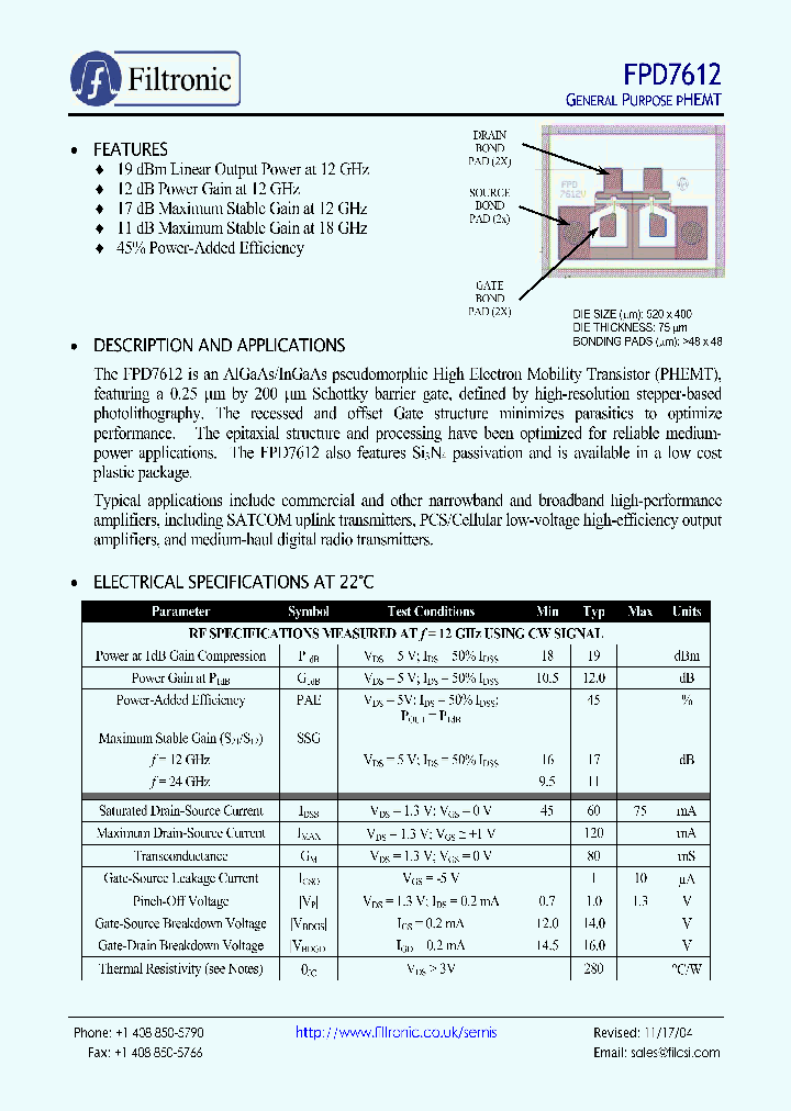 FPD7612_450945.PDF Datasheet