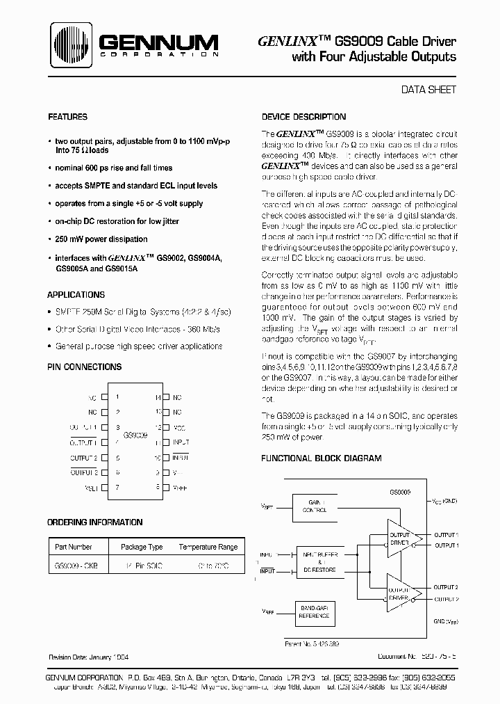 GS9009-CKB_448316.PDF Datasheet
