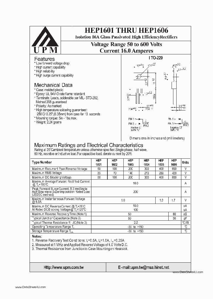 HEP1601_482318.PDF Datasheet