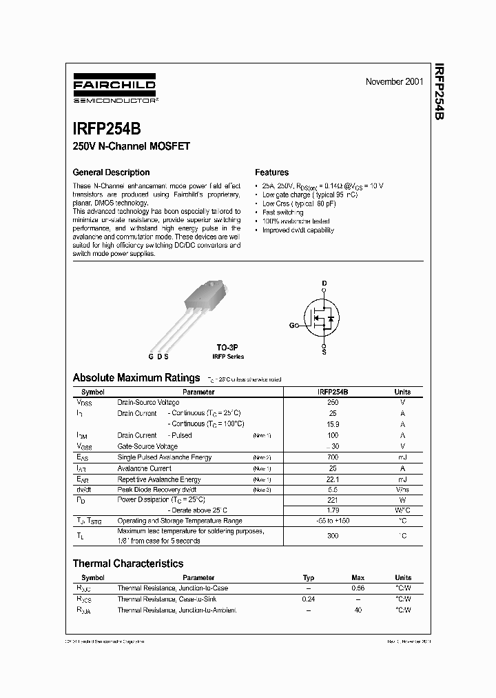 IRFP254B_479175.PDF Datasheet