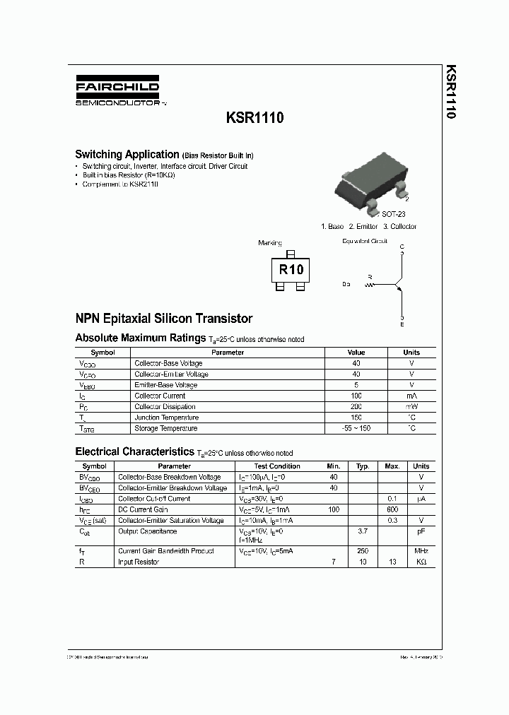 KSR1110_485210.PDF Datasheet
