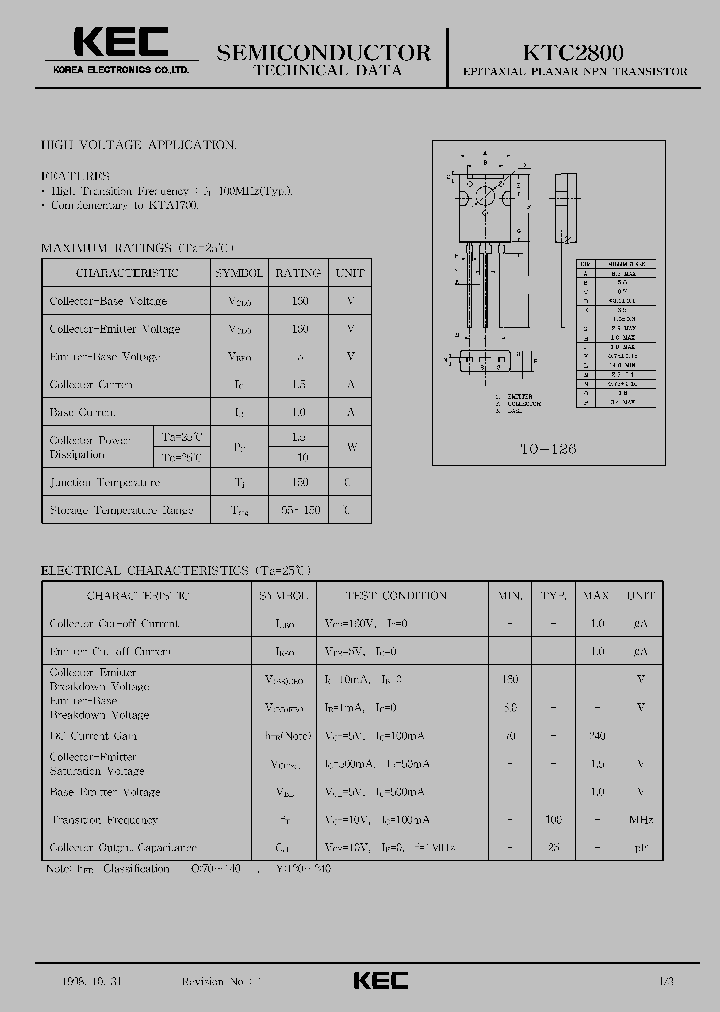 KTC2800_465169.PDF Datasheet