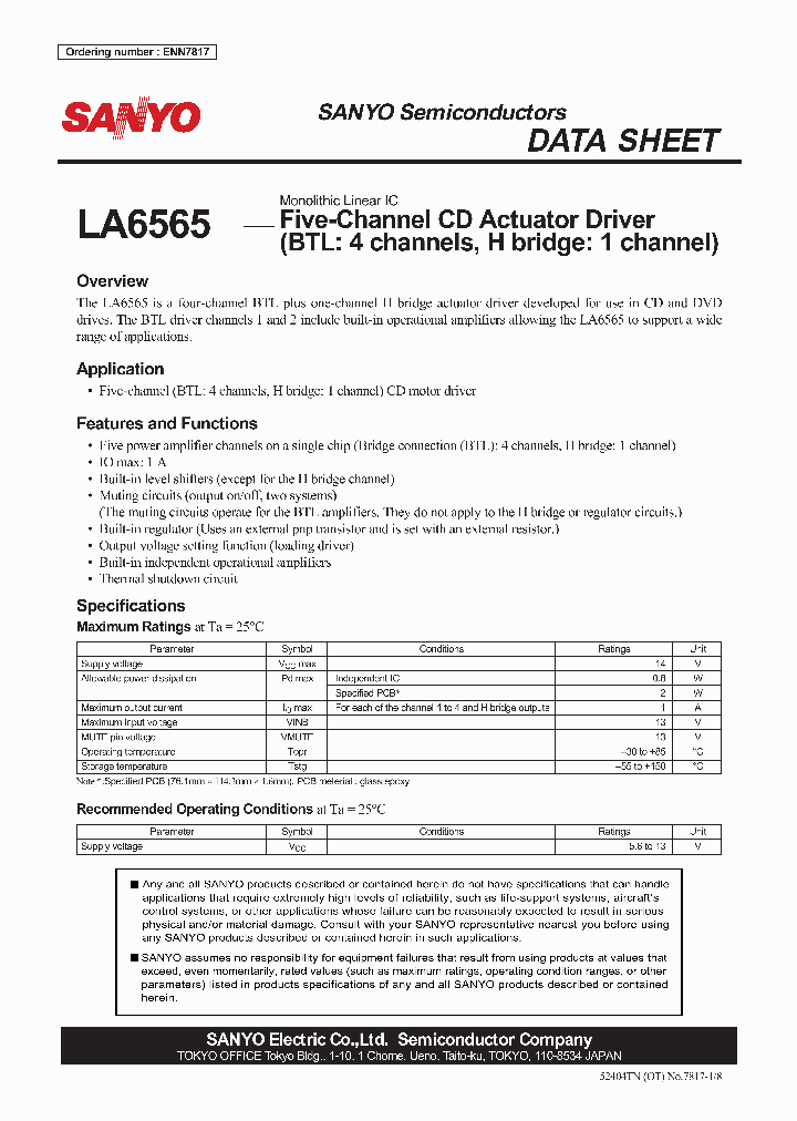LA6565_465510.PDF Datasheet