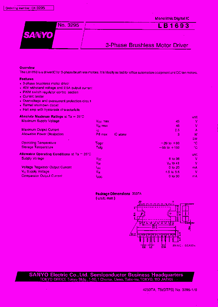 LB1693_445070.PDF Datasheet