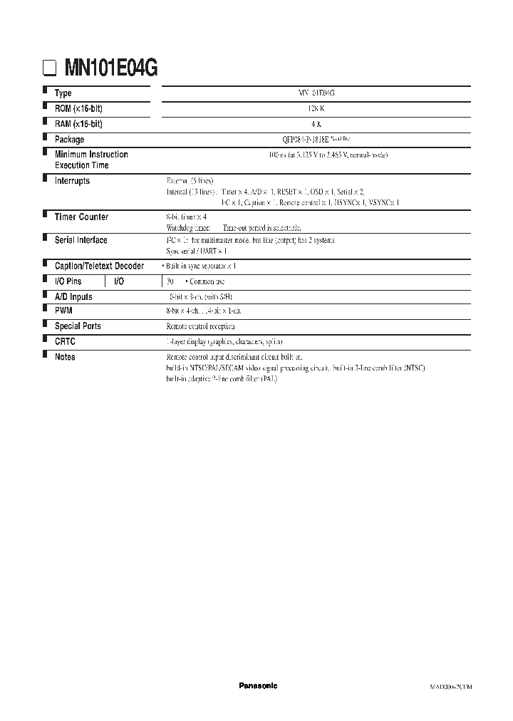 MN101E04G_479818.PDF Datasheet