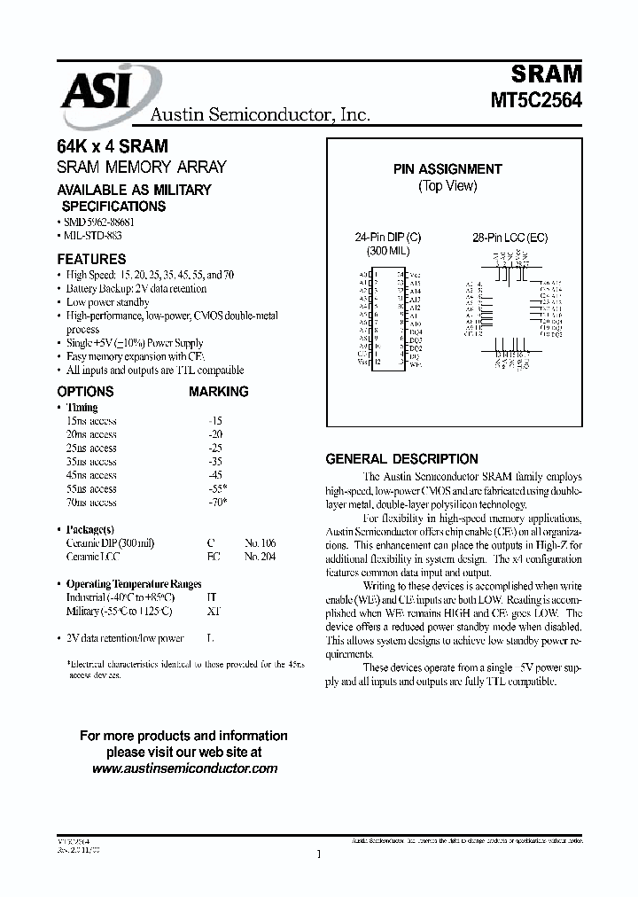 MT5C2564_477233.PDF Datasheet