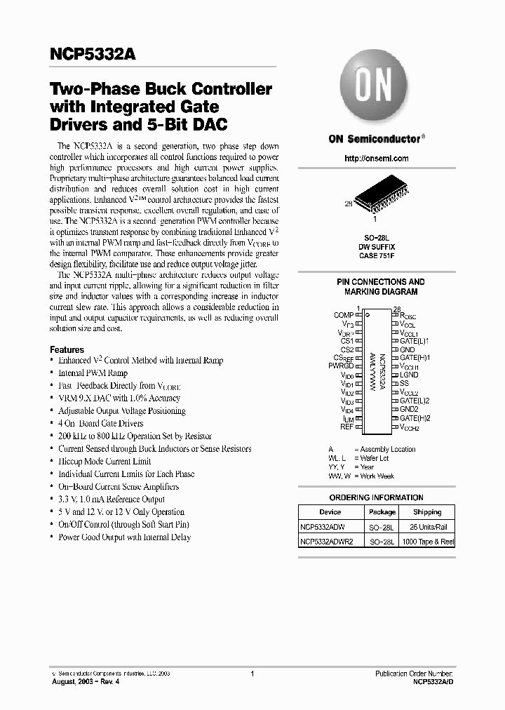 NCP5332ADWR2_457925.PDF Datasheet