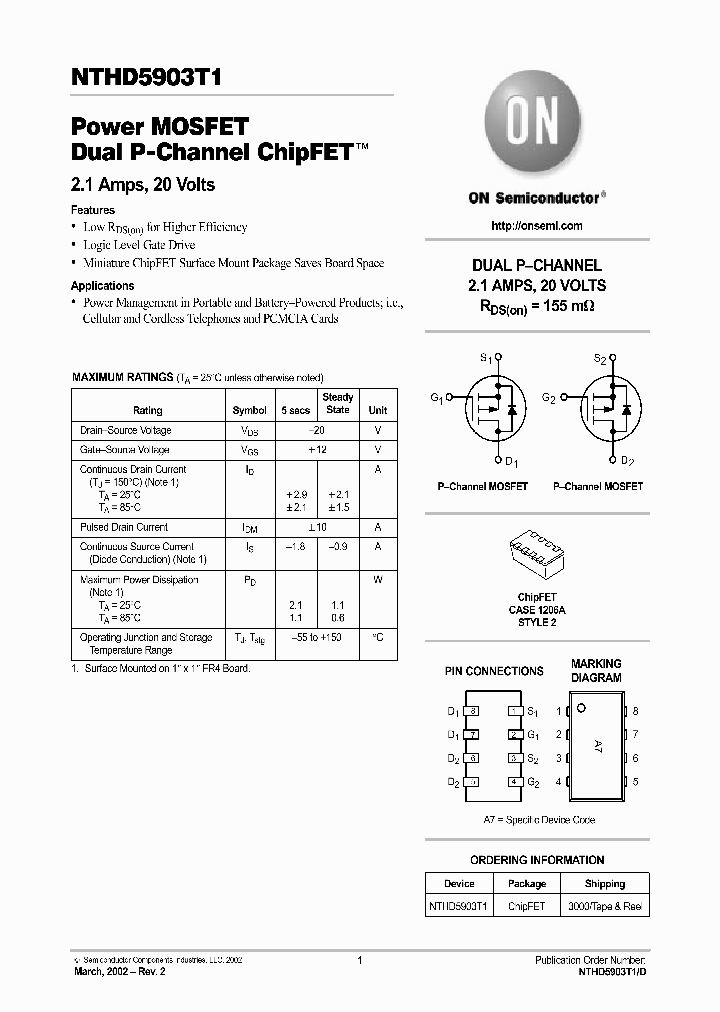 NTHD5903T1-D_437847.PDF Datasheet