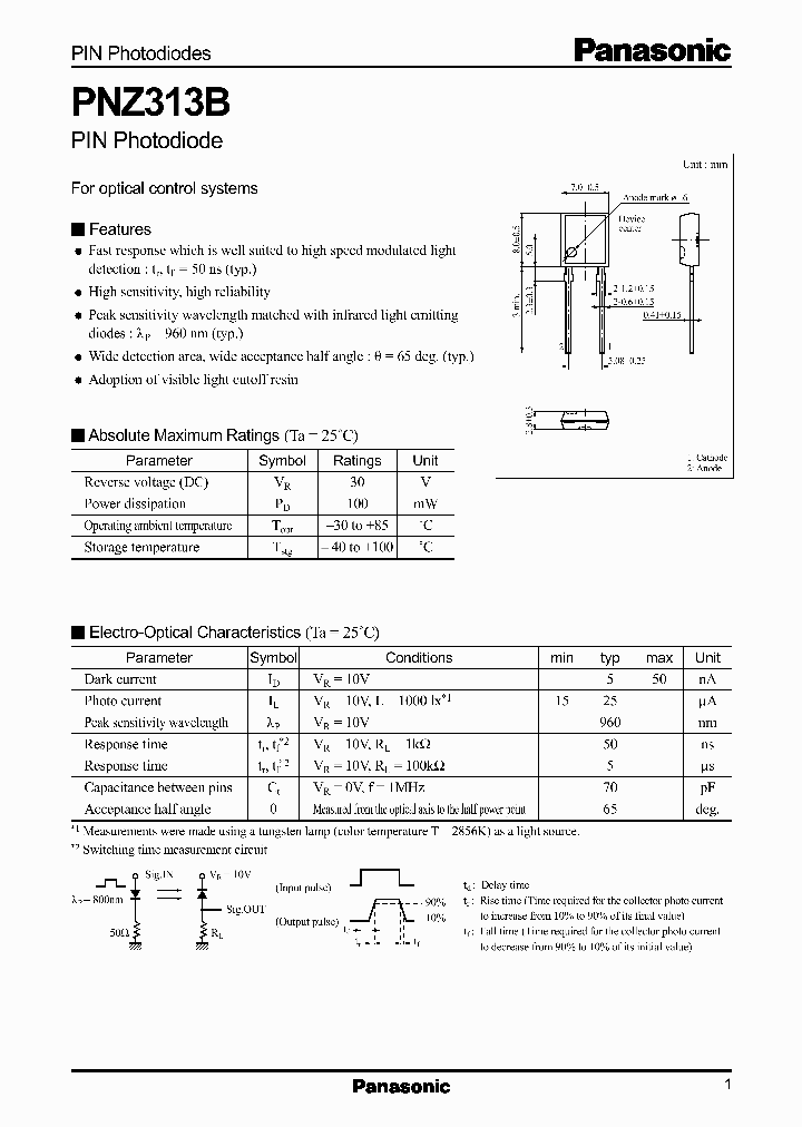 PNZ313B_449429.PDF Datasheet