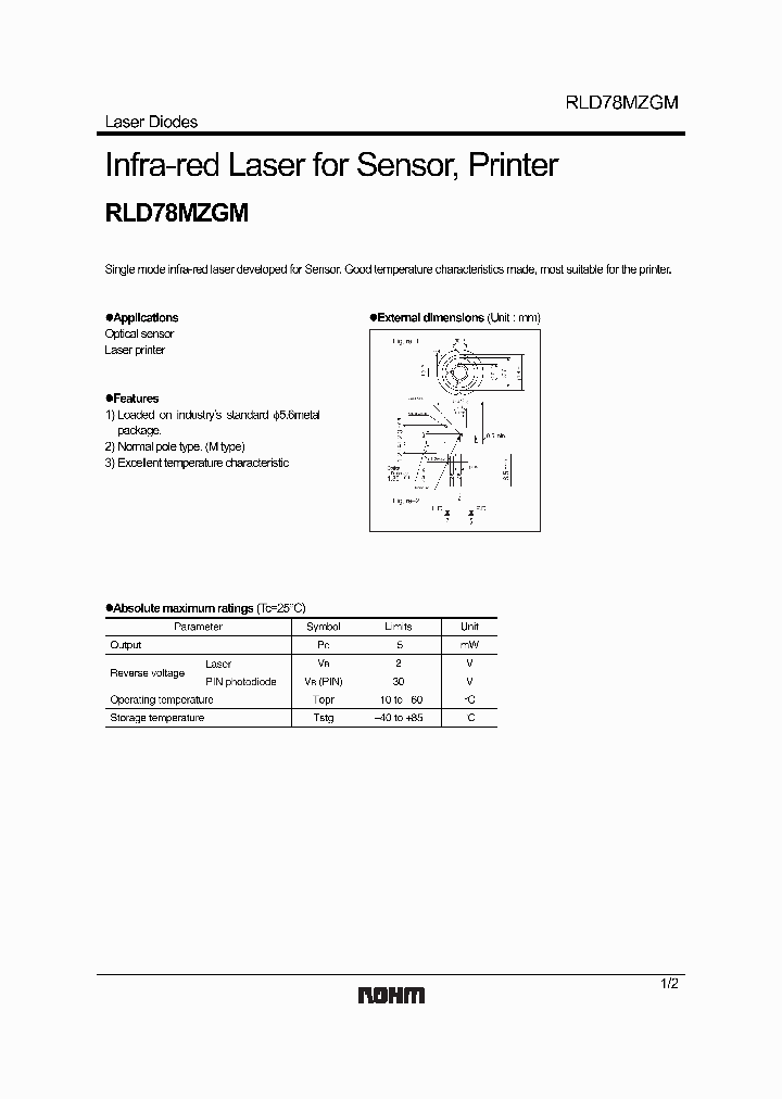 RLD78MZGM_481556.PDF Datasheet