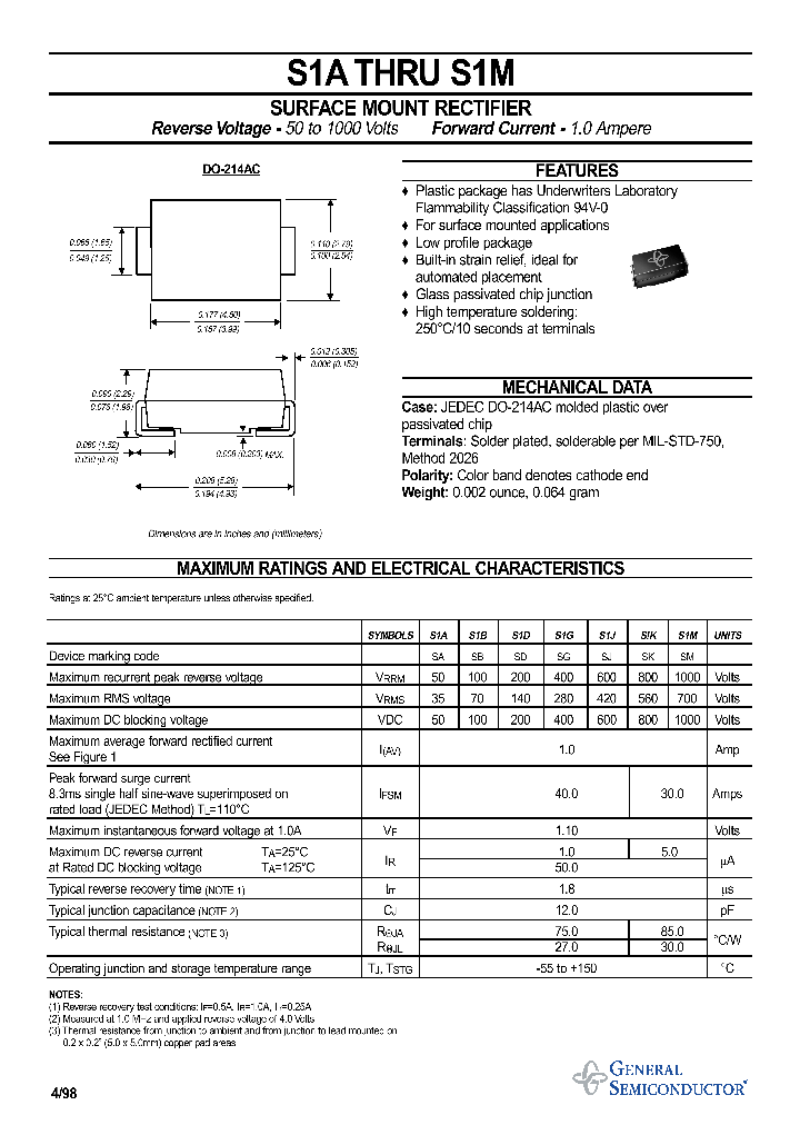 S1B_452609.PDF Datasheet