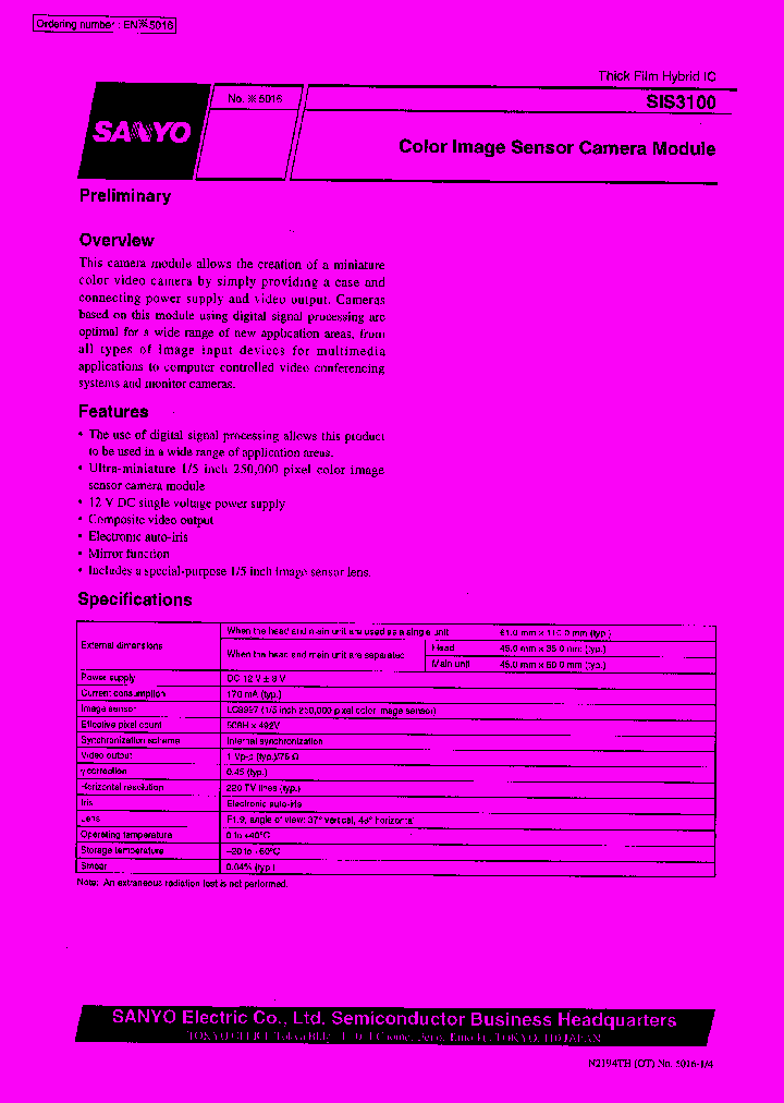 SIS3100_448499.PDF Datasheet