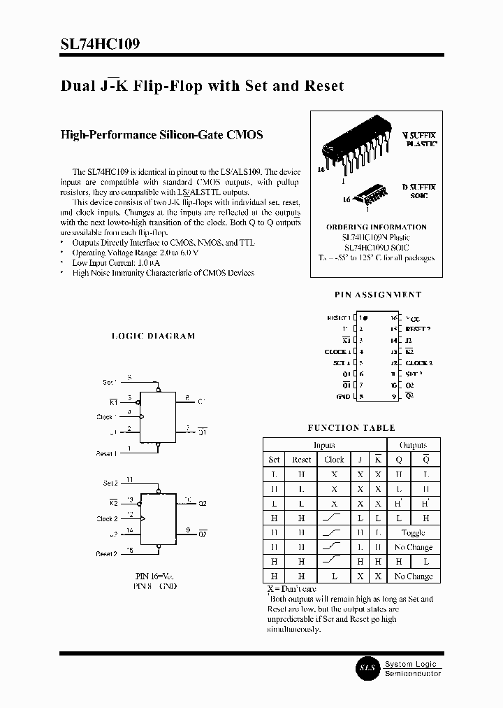 SL74HC109_461042.PDF Datasheet