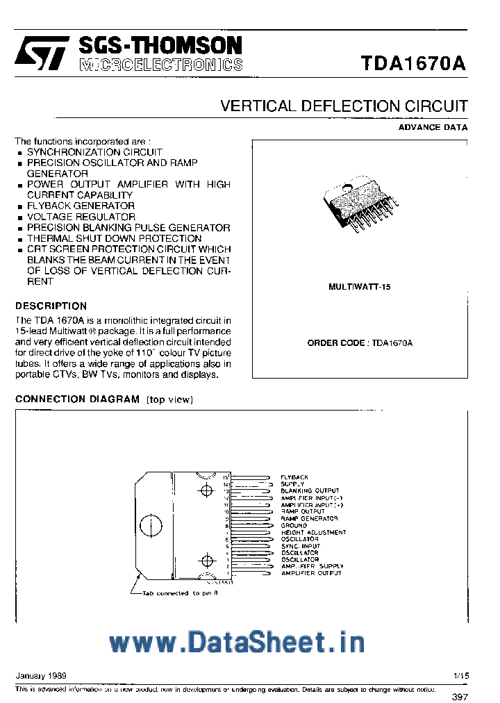 TDA1670A_450854.PDF Datasheet