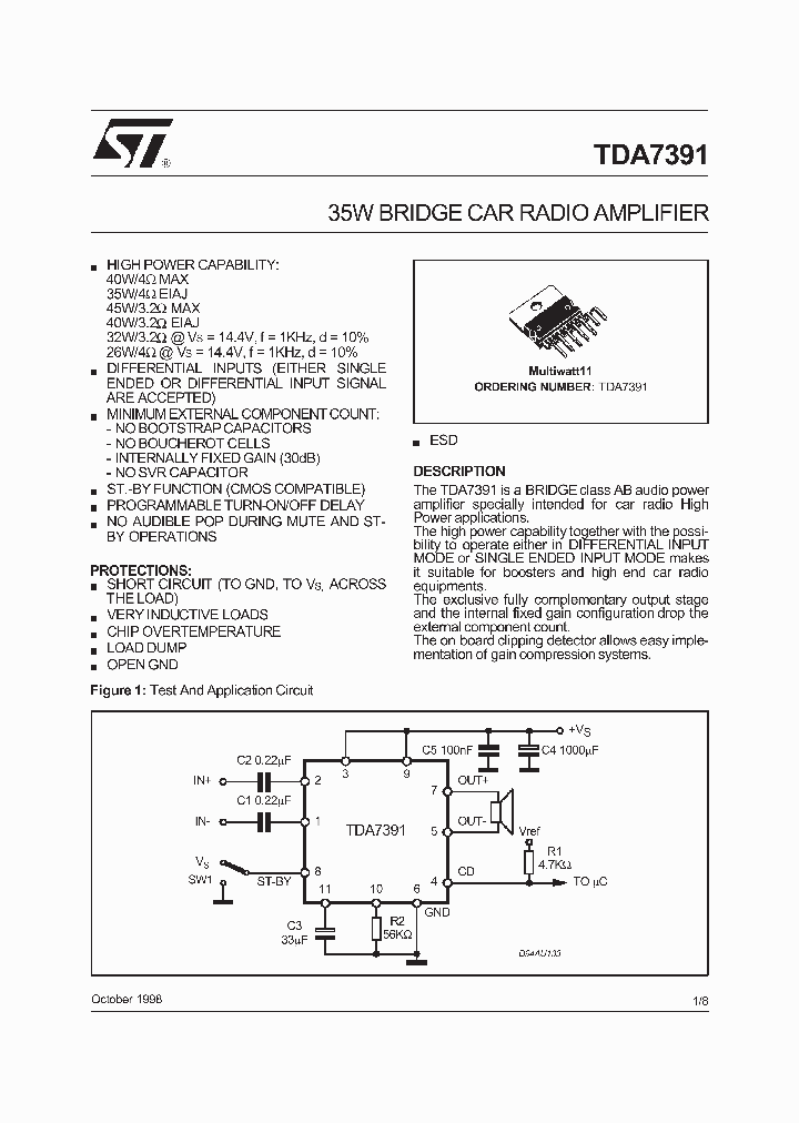 TDA7391_452653.PDF Datasheet