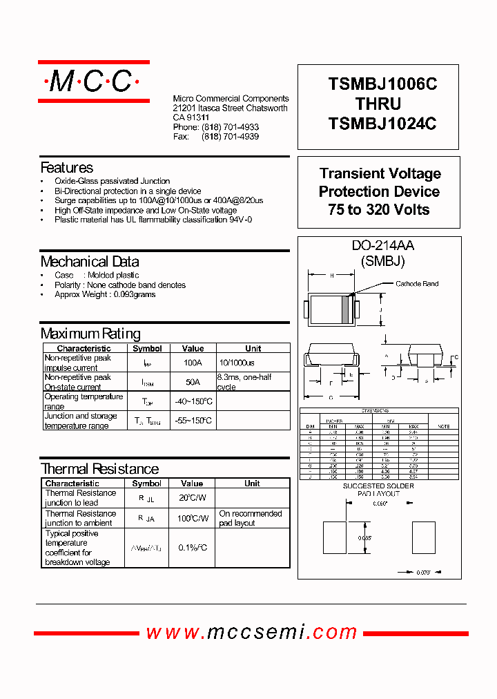 TSMBJ1012C_470644.PDF Datasheet
