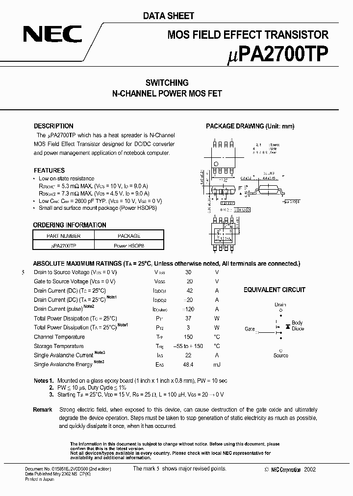 UPA2700TP_439877.PDF Datasheet