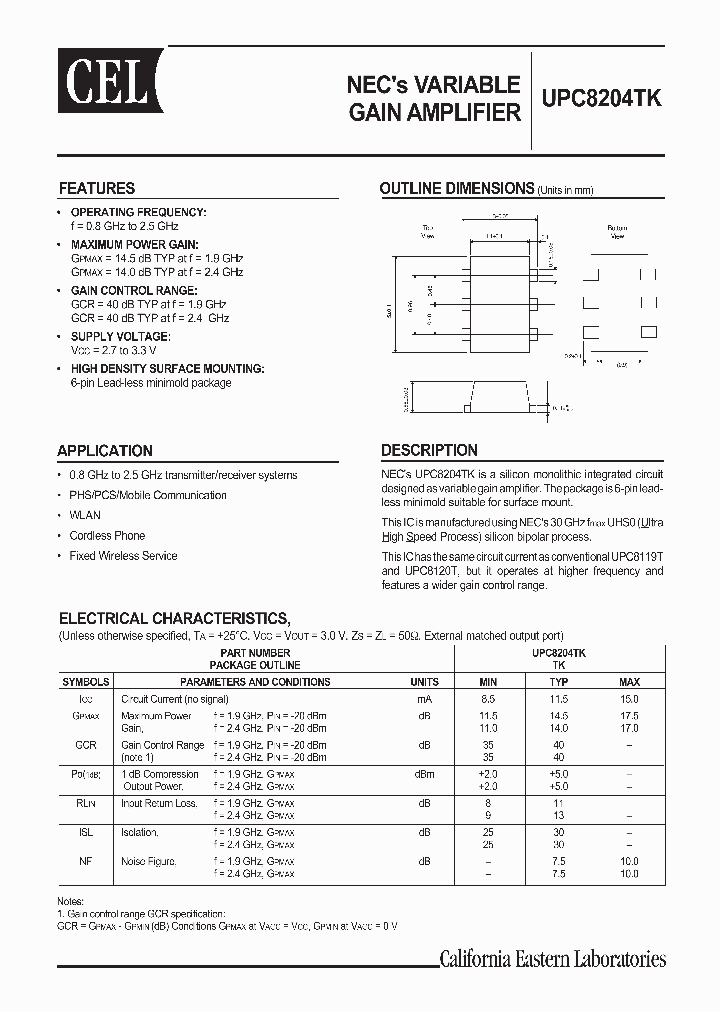 UPC8204TK_436787.PDF Datasheet