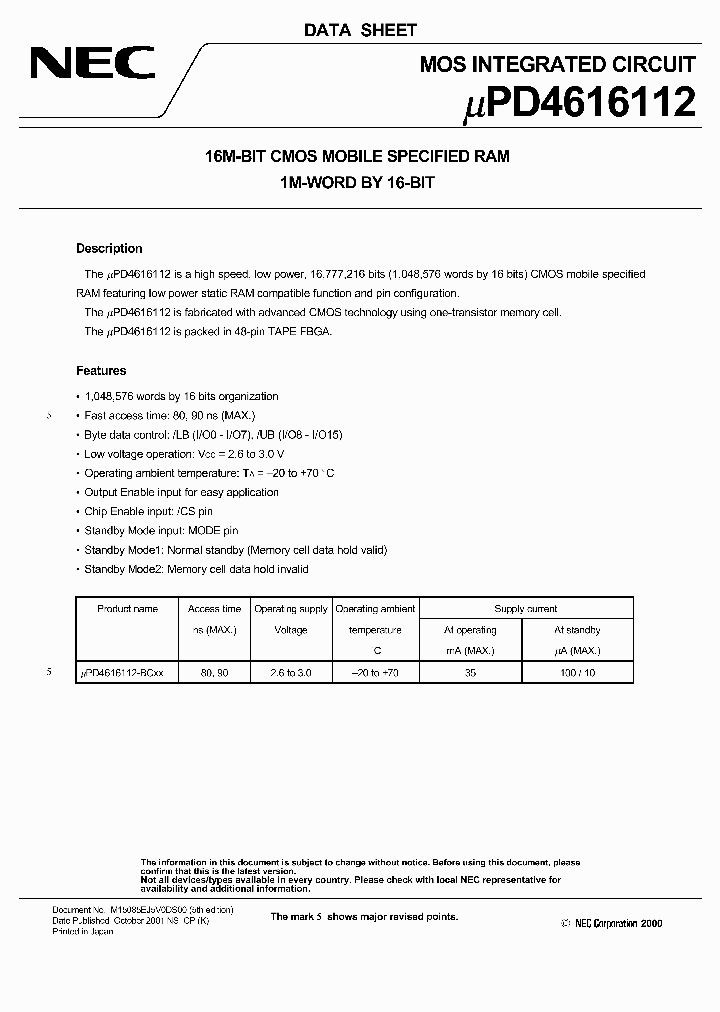 UPD4616112_448721.PDF Datasheet