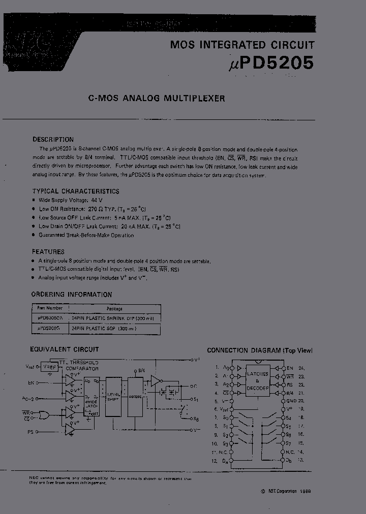 UPD5205CA_457249.PDF Datasheet