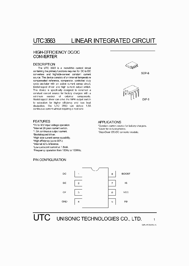 UTC3563_443872.PDF Datasheet