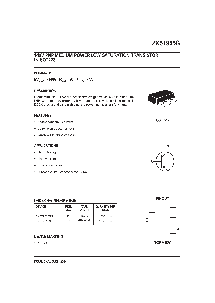 ZX5T955G_486439.PDF Datasheet