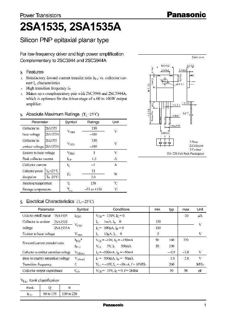 2SA1535A_525042.PDF Datasheet