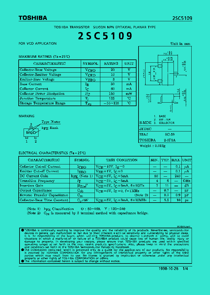 2SC5109_535400.PDF Datasheet