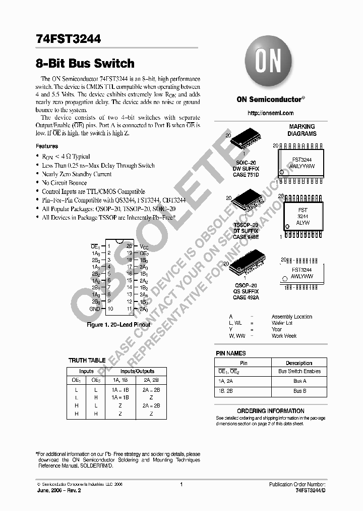 74FST324406_554634.PDF Datasheet