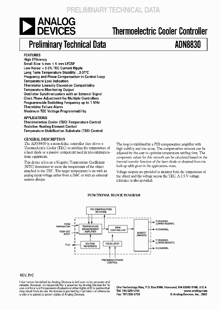 ADN8830ACP_536987.PDF Datasheet