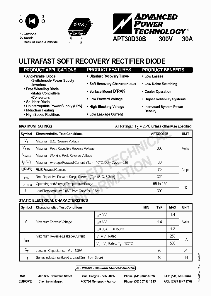 APT30D30S_497282.PDF Datasheet