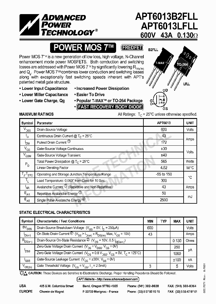 APT6013LFLL_487973.PDF Datasheet