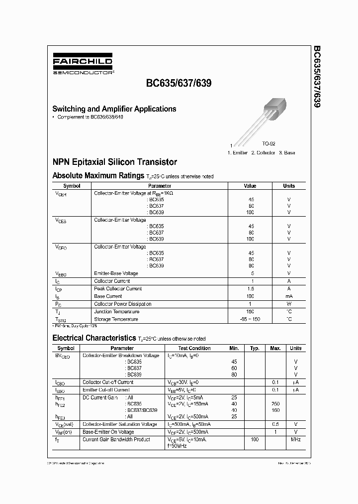 BC637_558349.PDF Datasheet