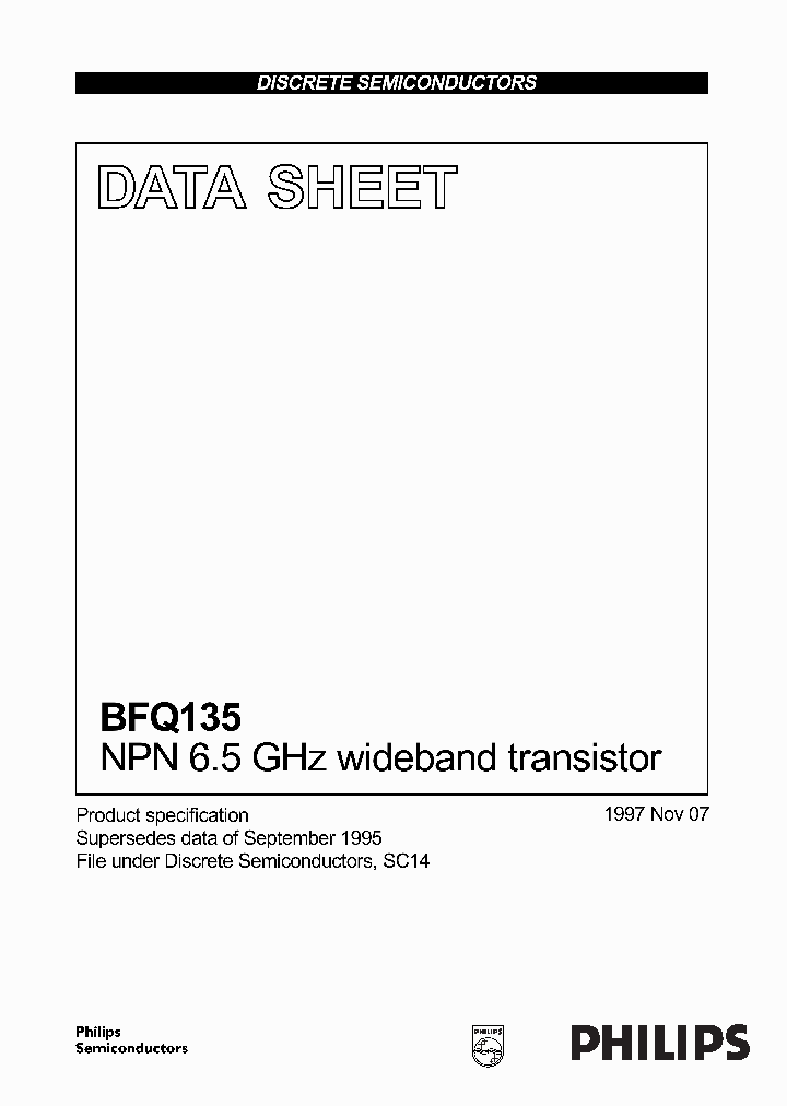 BFQ135_555482.PDF Datasheet