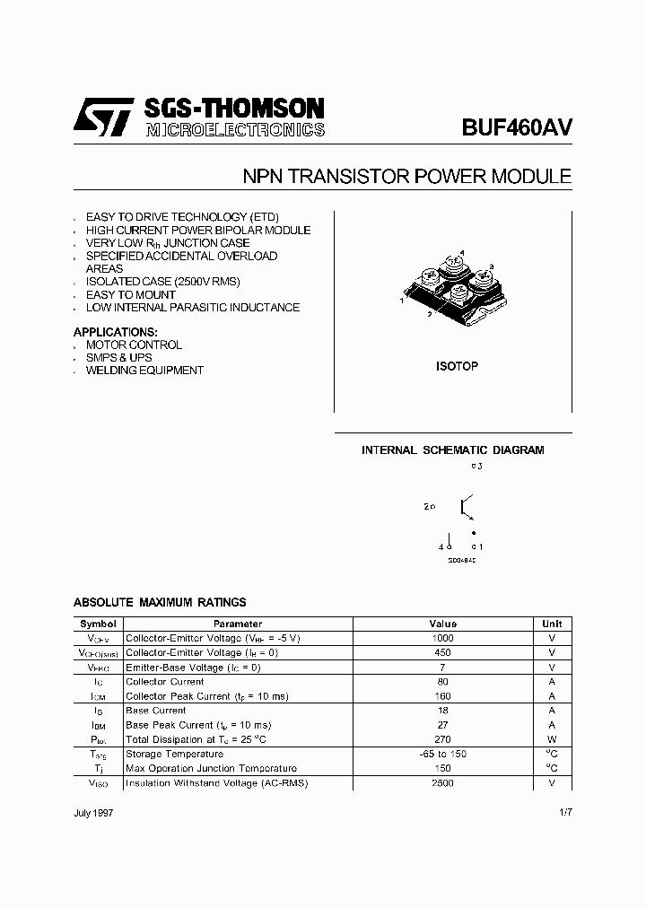 BUF460AV_534579.PDF Datasheet