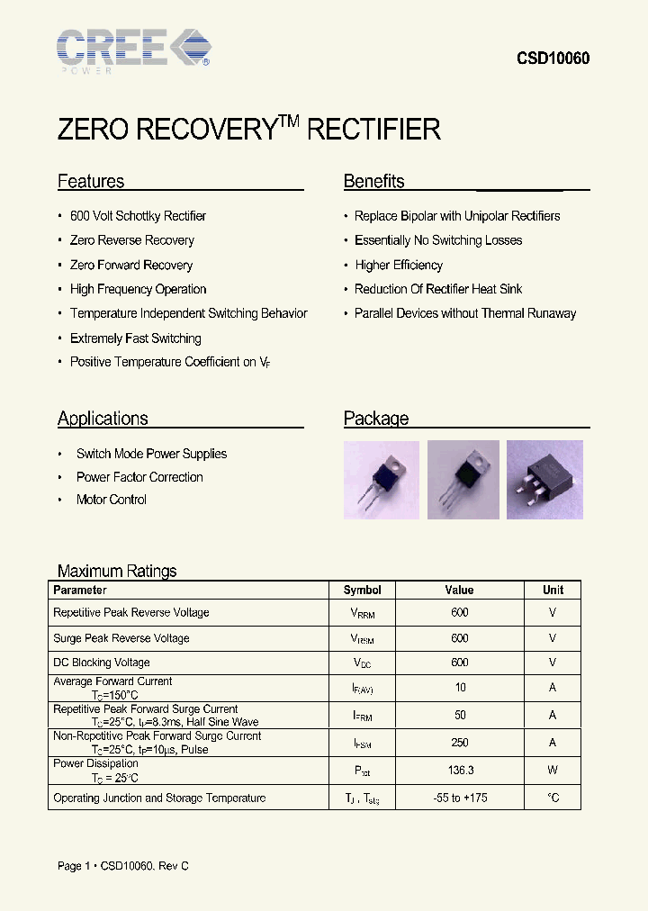 CSD10060_549720.PDF Datasheet