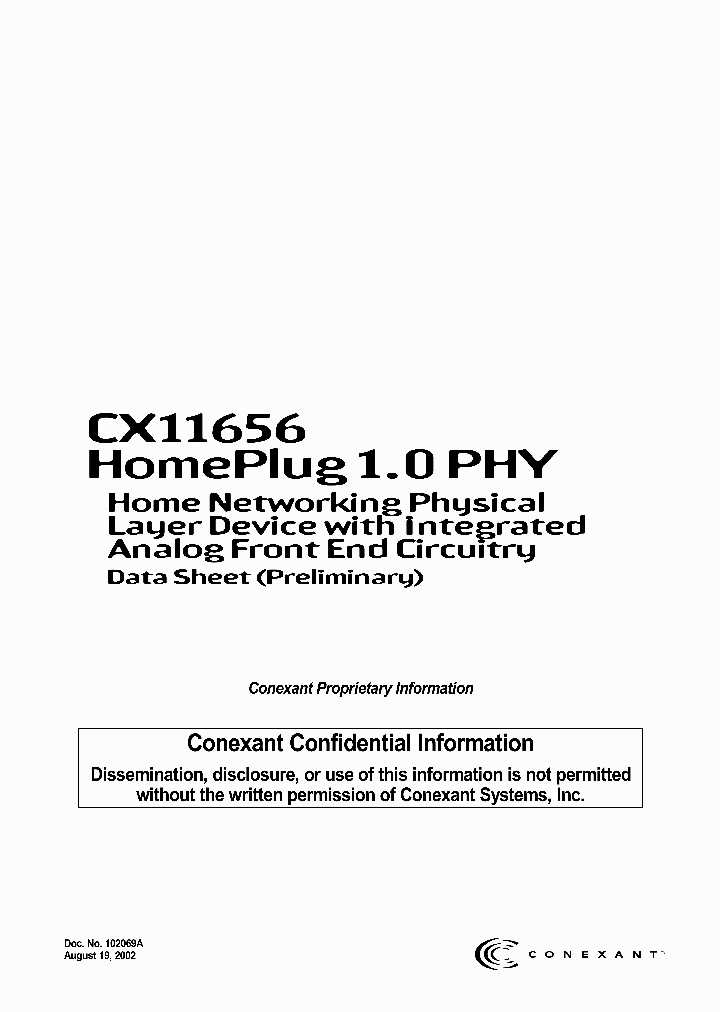 CX11656_535215.PDF Datasheet